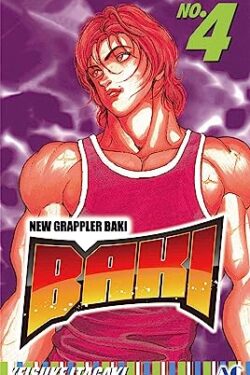 Baki English Version Manga Vol 4 old photo