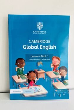 Cambridge global English learner’s book 1 black and white