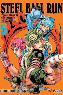 Jojo's Bizarre Adventure Parte 7: Steel Ball Run English Version Manga Vol.5 Old Photo