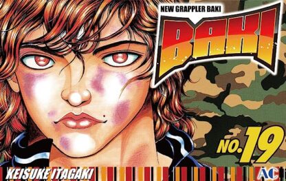 Baki English Version Manga Vol 19 old photo