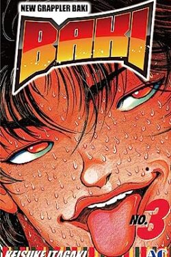 Baki English Version Manga Vol 3 Old photo