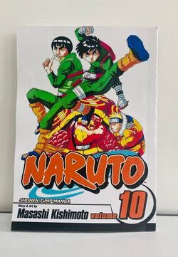 Naruto Vol.10 English Version Manga