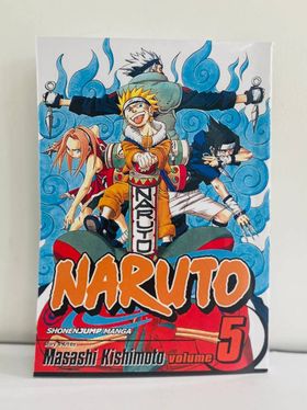 Naruto Vol.5 English Version Manga