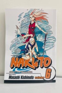 Naruto Vol.6 English Version Manga