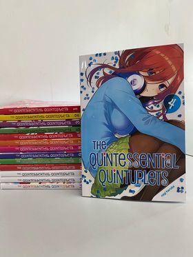 The quintessential quintuplets Vol.4 English Version Manga