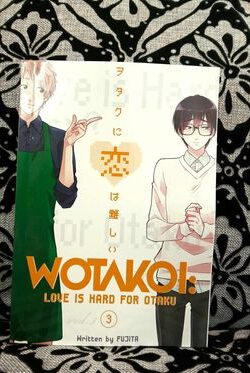 Wotakoi: Love Is Hard for Otaku Vol.3 English Version Manga