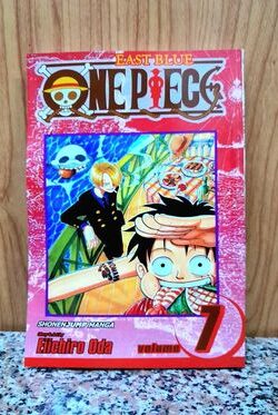 One Piece Vol.7 English Version Manga