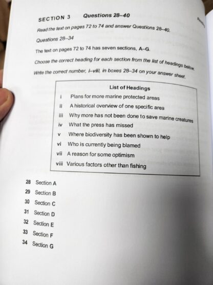 Cambridge IELTS General Training Book 12 without CD B&W - Image 4