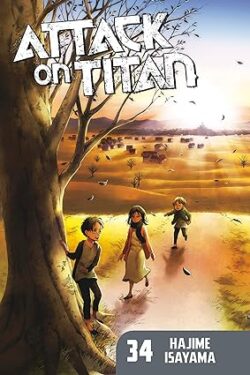 Attack on Titan Vol.34 Japanese Version Manga