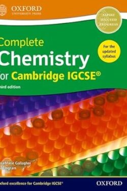 Oxford complete Chemistry for IGCSE (3rd edition) Black And White