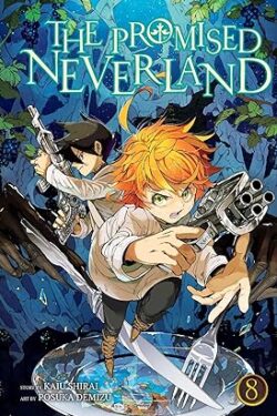 The promised neverland Vol.8 English Version Manga
