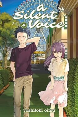 A Silent Voice Vol.4 English Version Manga