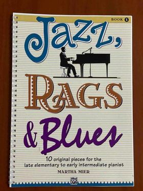 Jazz, Rags & Blues Book 1(Alfred's Basic Piano Library)