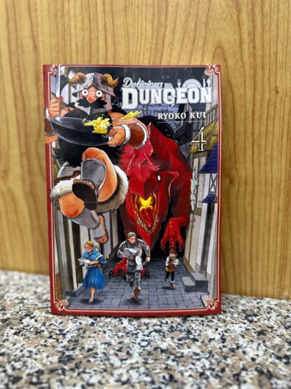 Delicious in Dungeon Vol.4 English Version Manga