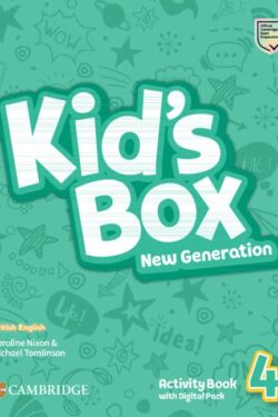 Kid's Box New Generation Level 4 Activity Book B&W