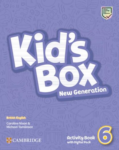 Kid's Box New Generation Level 6 Activity Book B&W
