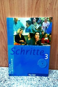 Schritte 3 Kursbuch + Arbeitsbuch Black And White