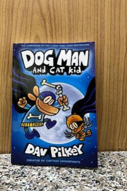 Dog Man and Cat Kid (Book 4) Black and White