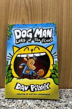 Dog Man: Lord of the Fleas (Book 5) Black and White