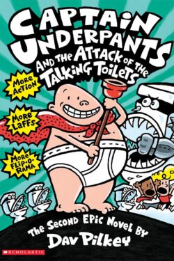 Captain Underpants and the Attack of the Talking Toilets (Black and White)
