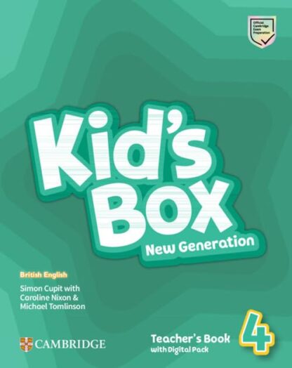 Kid's Box New Generation Teacher Book Level 4 (Black and White)