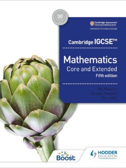 Cambridge IGCSE mathematics core and extended 5th edition (Black and White) Old photo