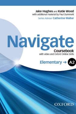 Navigate elementary course book without CD black and white old photo