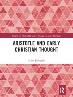 Aristotle and Early Christian Thought old photo