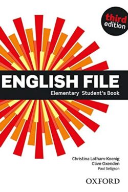 English file elementary 3rd edition Student book Black and White