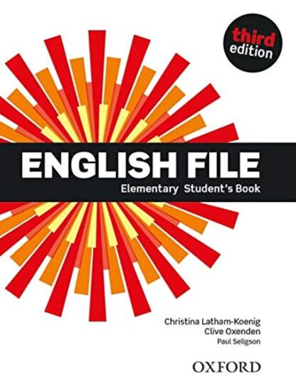 English file elementary 3rd edition Student book Black and White