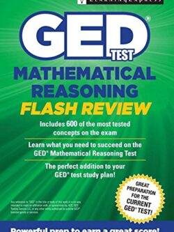 GED test mathematical reasoning flash review