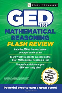 GED test mathematical reasoning flash review