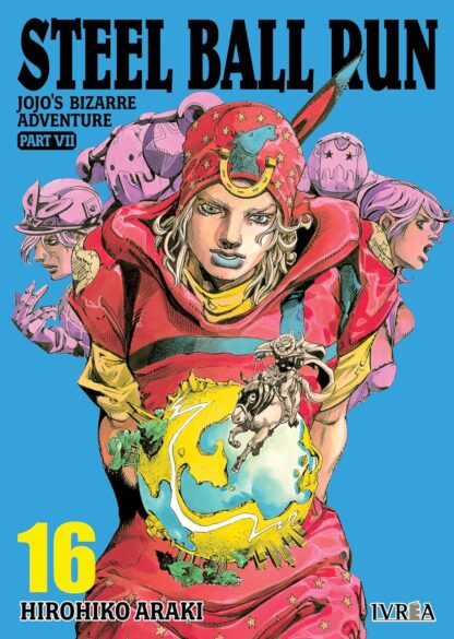 Jojos Bizarre Adventure Part 7 Steel Ball Run Vol.16 (English Version Manga) Color
