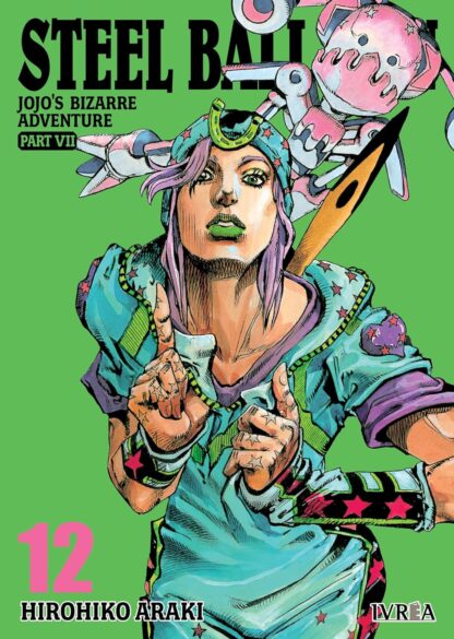 Jojos Bizarre Adventure Part 7 Steel Ball Run Vol.12 (English Version Manga) Black and White