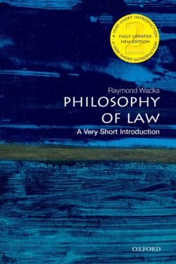 Philosophy of Law: A Very Short Introduction
