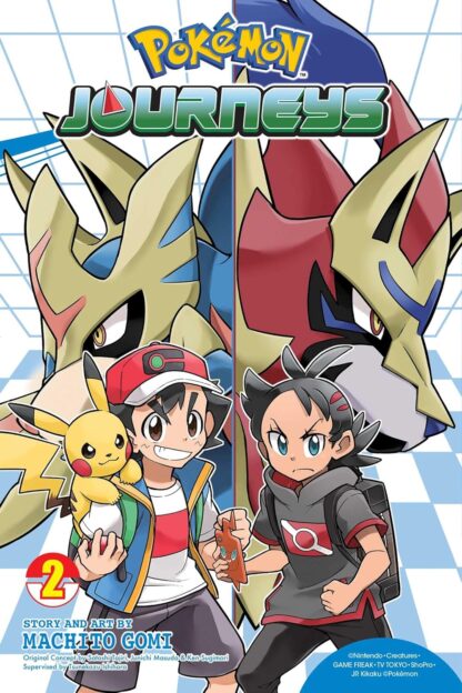 Pokémon Journeys, Vol. 2 English Version Manga