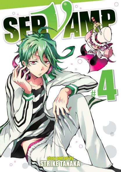 SerVamp Vol.4 English Version Manga Old Photo