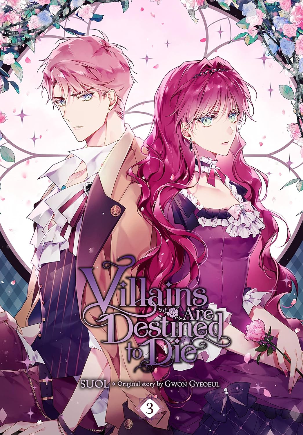 Villains Are Destined to Die Vol.3 English Version Manga (Black & White) Old Photo