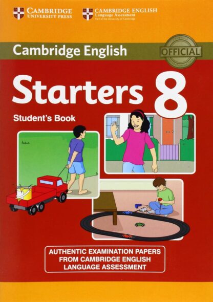 Cambridge Young Learners English Tests Starters 8 Students Book (Black and White)