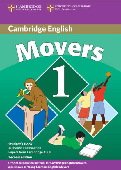 Cambridge Movers 1 with answer keys without CD black and white