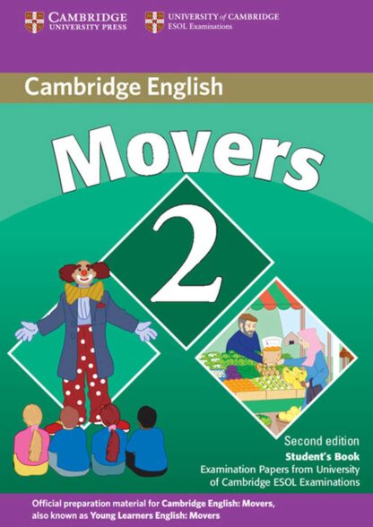 Cambridge Movers 2 with answer keys without CD black and white