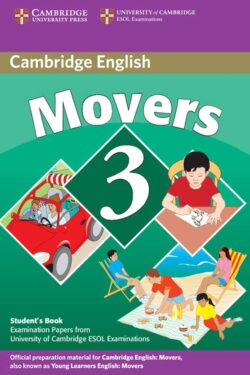 Cambridge Movers 3 with answer keys without CD black and white