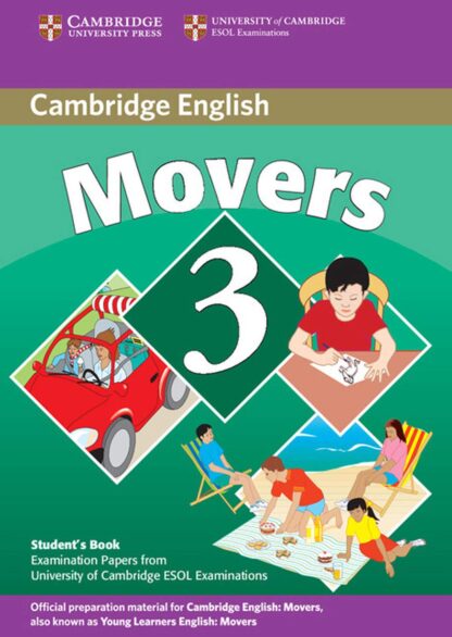 Cambridge Movers 3 with answer keys without CD black and white