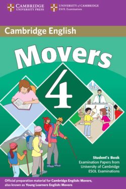 Cambridge Movers 4 with answer keys without CD black and white