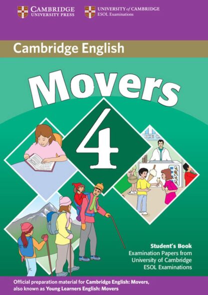 Cambridge Movers 4 with answer keys without CD black and white