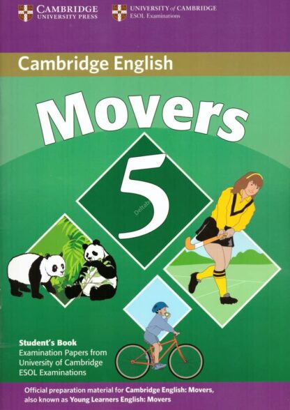 Cambridge Movers 5 with answer keys without CD black and white