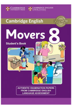 Cambridge Movers 8 with answer keys without CD black and white