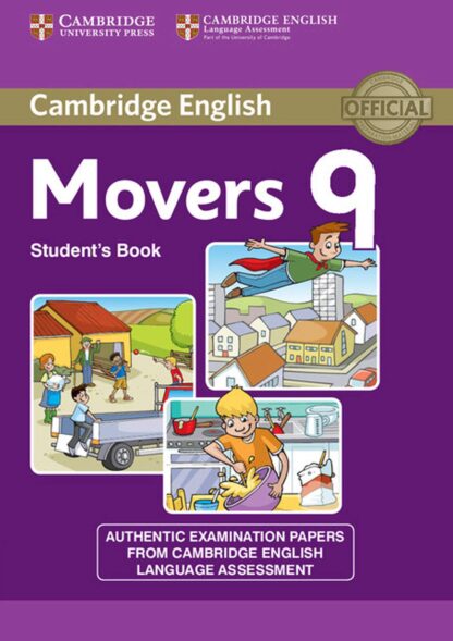 Cambridge Movers 9 with answer keys without CD black and white