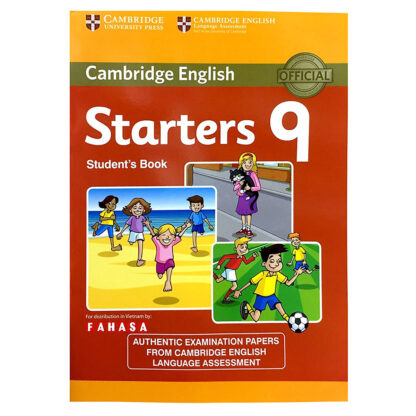 Cambridge Young Learners English Tests Starters 9 Students Book (Black and White)