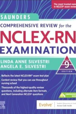 Saunders Comprehensive Review for the NCLEX-RN® Examination (9th edition) Color A5 Size